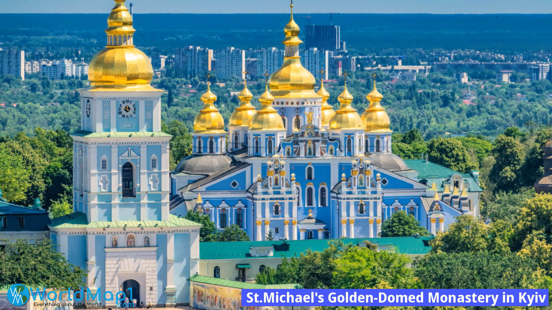 St Michael's Golden-Domed Monastery in Kyiv